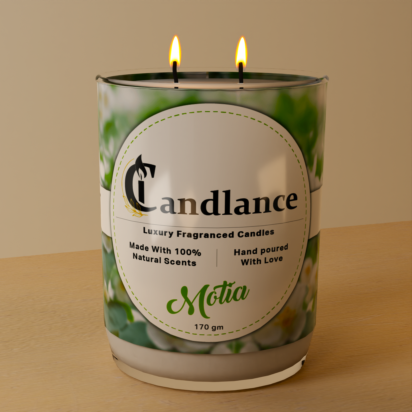 Motia - Double Wick Scented Candle
